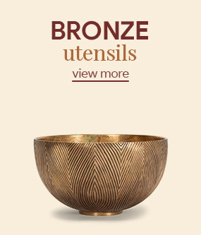 Designer Bronze Katori | Designer Bronze utensil