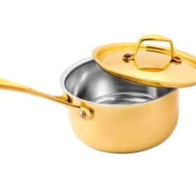 Brass Sauce Pan with Tin Coating