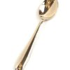 gt TamraPatra Royal Bronze Spoon for Desert Dishes Tableware Kansa Spoons Set (4)